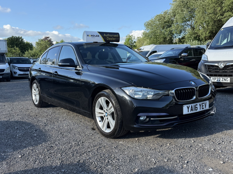 2016 BMW 3 Series 2.0 320i Sport Saloon in Black — image 1