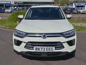 2023 Ssangyong Korando 1.6d Ultimate Auto Euro 6 5dr in White — image 3