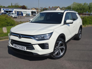 2023 Ssangyong Korando 1.6d Ultimate Auto Euro 6 5dr in White — image 4