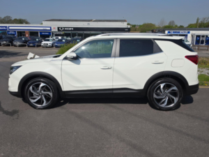 2023 Ssangyong Korando 1.6d Ultimate Auto Euro 6 5dr in White — image 5