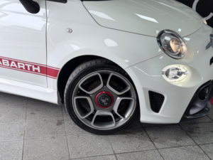 2018 Abarth 595 1.4 T-Jet Auto Euro 6 3dr in White — image 2