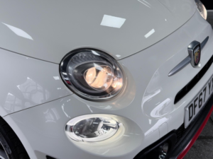 2018 Abarth 595 1.4 T-Jet Auto Euro 6 3dr in White — image 4