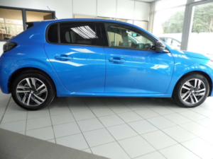 2023 Peugeot 208 1.2 Puretech Allure Premium + Euro 6 (s/s) 5dr in Blue — image 3