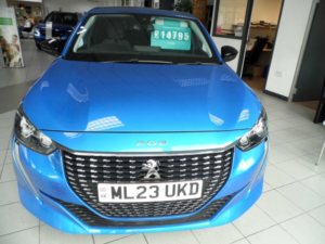 2023 Peugeot 208 1.2 Puretech Allure Premium + Euro 6 (s/s) 5dr in Blue — image 6