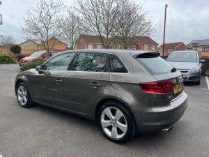 2014 Audi A3 1.4 Tfsi Cod Sport Sportback S Tronic Euro 6 (s/s) 5dr in Grey — image 5