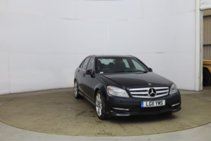 2011 Mercedes-Benz C Class 2.1 C250 Cdi Blueefficiency Sport Auto Euro 5 4dr in Black — image 3