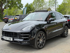 2017 Porsche Macan 3.6t V6 Turbo Pdk 4WD Euro 6 (s/s) 5dr in Black — image 5