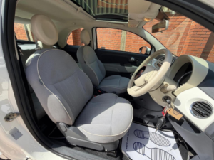 2008 Fiat 500 1.2 Lounge Euro 4 3dr in White — image 3
