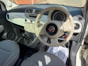2008 Fiat 500 1.2 Lounge Euro 4 3dr in White — image 6