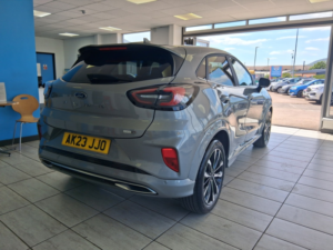 2023 Ford Puma St-Line Vignale, 1.0l Ecoboost 155ps Mhev in Silver — image 4
