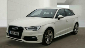 2015 Audi A3 1.4 Tfsi S Line Sportback Euro 6 (s/s) 5dr in White — image 3