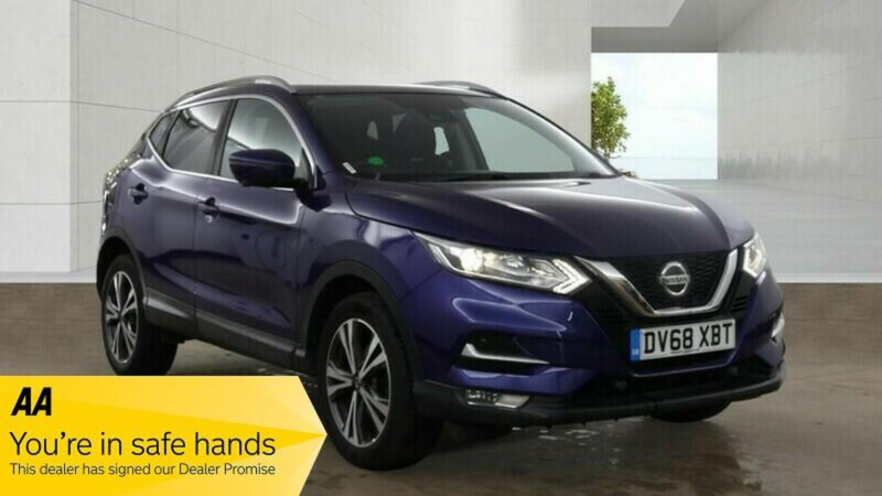 2018 Nissan Qashqai 1.2 Dig-T N-Connecta Euro 6 (s/s) 5dr in Blue — image 1
