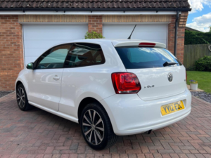 2012 Volkswagen Polo 1.4 Match Euro 5 3dr in White — image 3