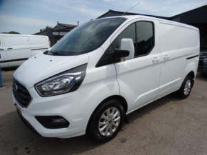 2023 Ford Transit Custom 2.0 280 Ecoblue Limited L1 H1 Euro 6 (s/s) 5dr in White — image 1