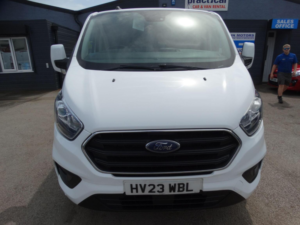 2023 Ford Transit Custom 2.0 280 Ecoblue Limited L1 H1 Euro 6 (s/s) 5dr in White — image 2