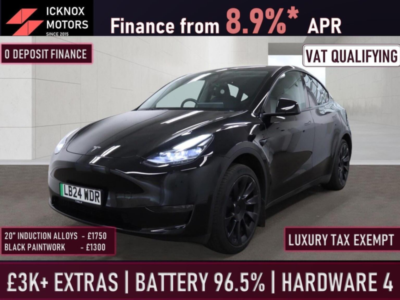 2024 Tesla Model Y (dual Motor) Long Range Auto 4wde 5dr in Black — image 1