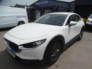 2022 Mazda Cx-30 2.0 E-Skyactiv X Mhev Se-L Lux Euro 6 (s/s) 5dr in White — image 1