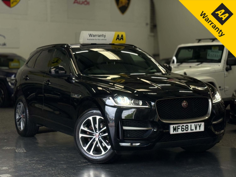 2018 Jaguar F-Pace 2.0 D180 R-Sport in Black — image 1