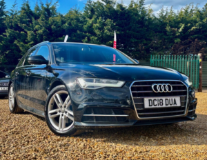 2018 Audi A6 Avant 1.8 Tfsi S Line S Tronic Euro 6 (s/s) 5dr in Black — image 3