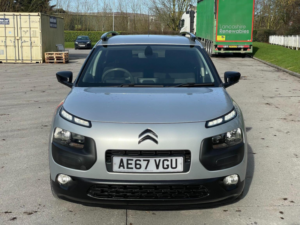 2017 Citroen C4 Cactus 1.6 Bluehdi Flair Etg6 Euro 6 (s/s) 5dr in Silver — image 2
