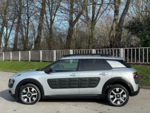 2017 Citroen C4 Cactus 1.6 Bluehdi Flair Etg6 Euro 6 (s/s) 5dr in Silver — image 4