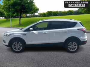 2018 Ford Kuga 2.0 Tdci Titanium AWD Euro 6 (s/s) 5dr in White — image 2