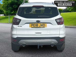 2018 Ford Kuga 2.0 Tdci Titanium AWD Euro 6 (s/s) 5dr in White — image 3
