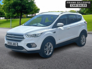 2018 Ford Kuga 2.0 Tdci Titanium AWD Euro 6 (s/s) 5dr in White — image 5