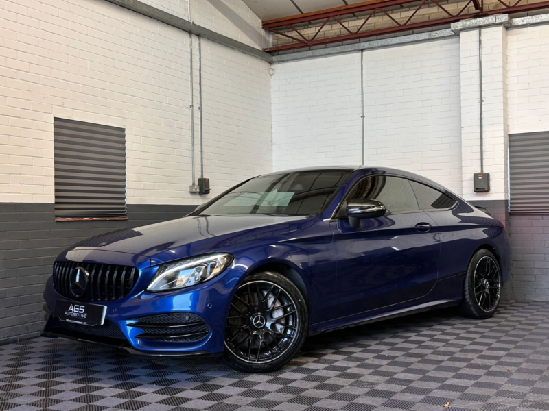 2016 Mercedes-Benz C Class 2.1 C250d Amg Line (premium Plus) Coupe 2dr Diesel G-Tronic+ Euro 6 (s/s) (204 Ps) in Blue — image 1