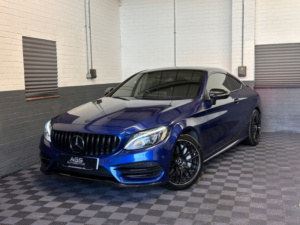 2016 Mercedes-Benz C Class 2.1 C250d Amg Line (premium Plus) Coupe 2dr Diesel G-Tronic+ Euro 6 (s/s) (204 Ps) in Blue — image 2