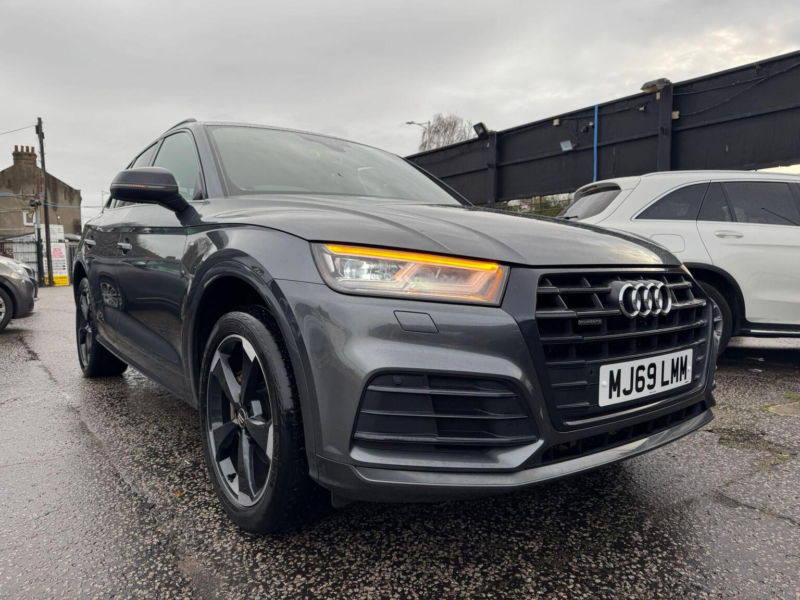 2019 Audi Q5 2.0 Tdi 40 Black Edition S Tronic Quattro Euro 6 (s/s) 5dr in Grey — image 1