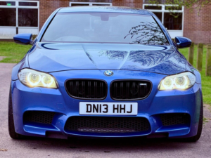 2013 BMW M5 4.4 V8 Dct Euro 5 (s/s) 4dr in Blue — image 3