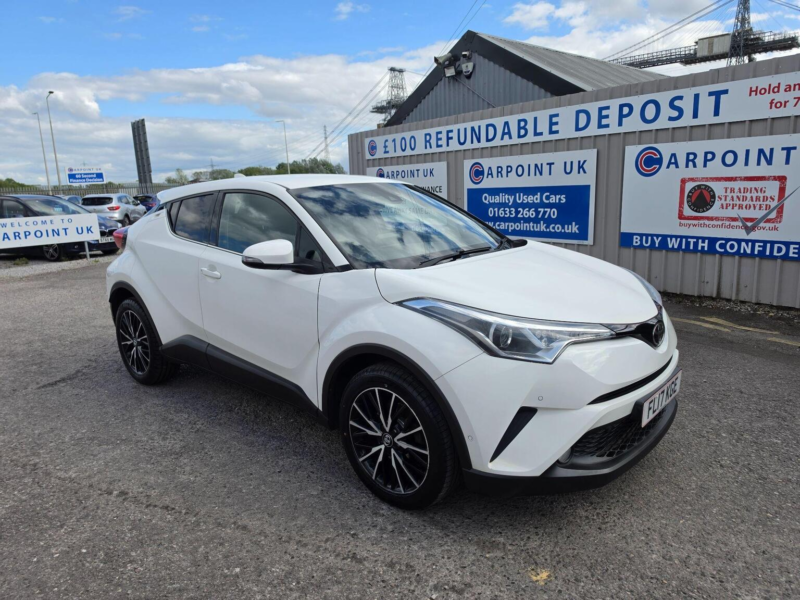 2017 Toyota C-Hr 1.2 Vvt-I Excel Euro 6 (s/s) 5dr in White — image 1