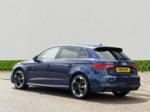2018 Audi S3 2.0 Tfsi Black Edition Sportback 5dr Petrol S Tronic Quattro Euro 6 (s/s) (310 Ps) in Blue — image 5