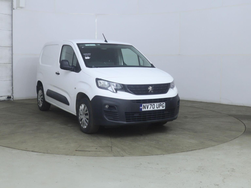 2021 Peugeot Partner 1.5 Bluehdi 1000 Professional Standard Panel Van Swb Euro 6 5dr in White — image 1