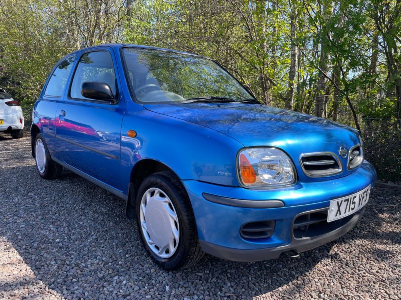 2000 Nissan Micra 1.0 16v S Hatchback 3dr Petrol Manual (149 G/km, 60 Bhp) in Blue — image 1