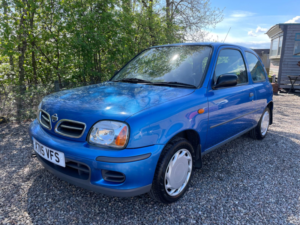 2000 Nissan Micra 1.0 16v S Hatchback 3dr Petrol Manual (149 G/km, 60 Bhp) in Blue — image 2