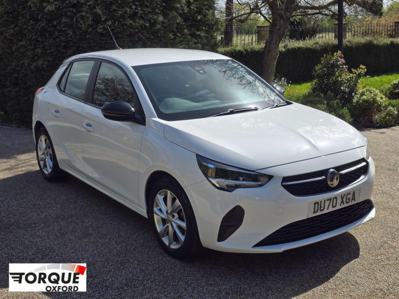 2020 Vauxhall Corsa 1.2 Se Euro 6 5dr in White — image 1