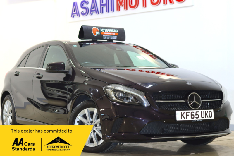 2016 Mercedes-Benz A Class 1.6 A160 Se Hatchback 5dr Petrol 7g-Dct Euro 6 (s/s) (102 Ps) in Black — image 1