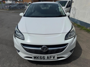 2016 Vauxhall Corsa 1.4i Ecoflex Energy Euro 6 3dr (a/c) in White — image 3