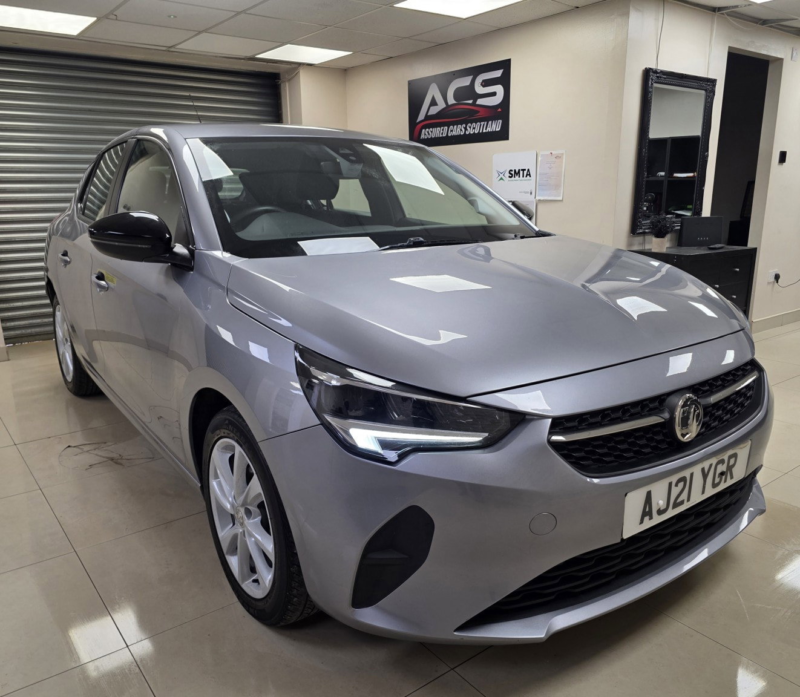 2021 Vauxhall Corsa 1.2 Se Hatchback 5dr Petrol Manual Euro 6 (75 Ps) in Grey — image 1