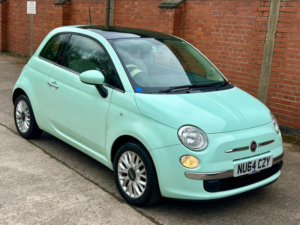 2014 Fiat 500 1.2 Lounge Euro 6 (s/s) 3dr in Green — image 2