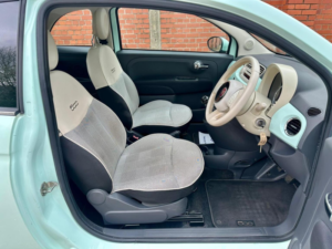 2014 Fiat 500 1.2 Lounge Euro 6 (s/s) 3dr in Green — image 3