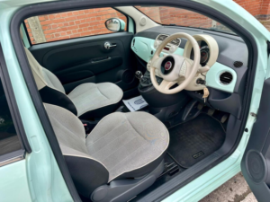 2014 Fiat 500 1.2 Lounge Euro 6 (s/s) 3dr in Green — image 4