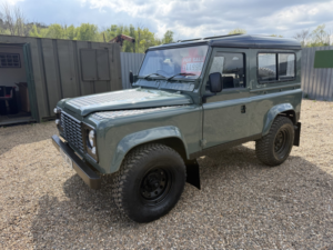 1986 Land Rover Defender 90 Now Sold in Green — image 3