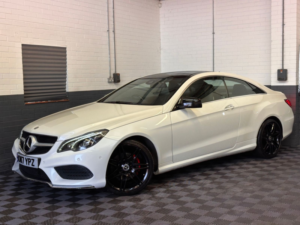 2017 Mercedes-Benz E Class 3.0 E350d V6 Amg Line Edition (premium) Coupe 2dr Diesel G-Tronic+ Euro 6 (s/s) (258 Ps) in White — image 2