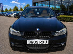 2009 BMW 3 Series 2.0 320d M Sport Euro 5 4dr in Black — image 2
