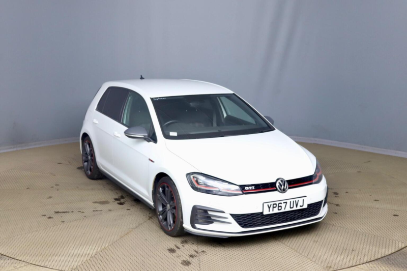 2017 Volkswagen Golf 2.0 Tsi Gti Euro 6 (s/s) 5dr in White — image 1