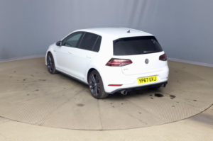 2017 Volkswagen Golf 2.0 Tsi Gti Euro 6 (s/s) 5dr in White — image 3
