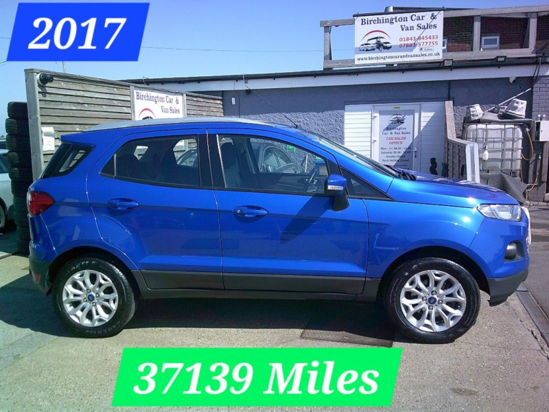 2017 Ford Ecosport 1.0 T Ecoboost Zetec in Blue — image 1